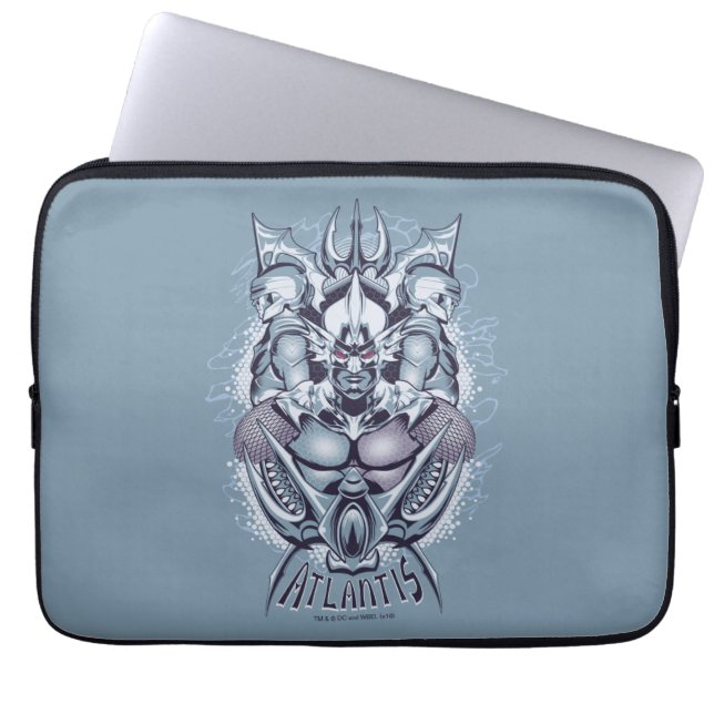 Aquaman | Kung Orm Atlantis Graphic Laptop Fodral (Framsidan)