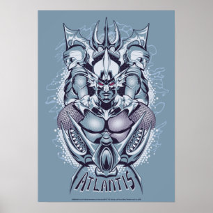 Aquaman   Kung Orm Atlantis Graphic Poster
