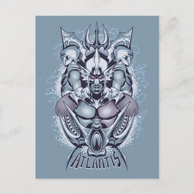 Aquaman | Kung Orm Atlantis Graphic Vykort (Framsida)