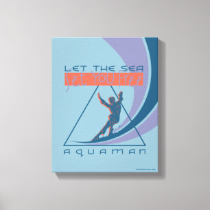 Aquaman Låt havet befria dig Canvastryck