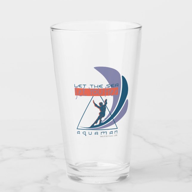 Aquaman | Låt havet befria dig Glaskopp (Framsida)