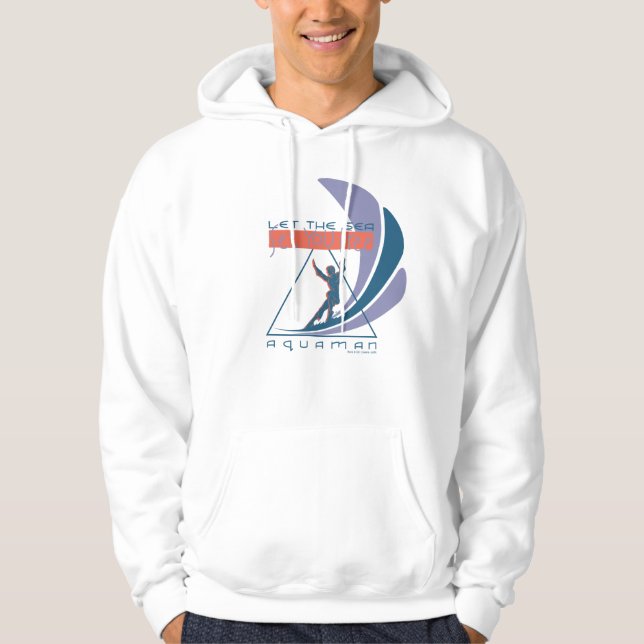 Aquaman | Låt havet befria dig Hoodie (Framsida)
