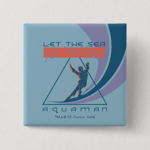 Aquaman Låt havet befria dig Knapp