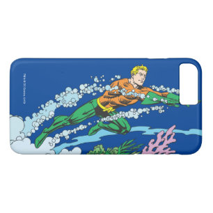 Aquaman Leaps over Coral