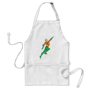 Aquaman Leaps Up Förkläde