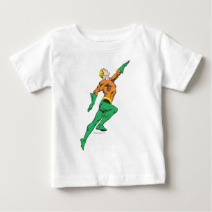 Aquaman Leaps Up T-shirt
