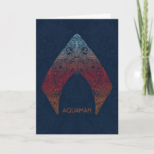 Aquaman Logotypen Paisley Aquaman Kort