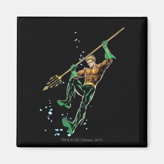 Aquaman med Spear Magnet (Framsidan)