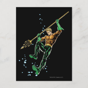 Aquaman med Spear Vykort