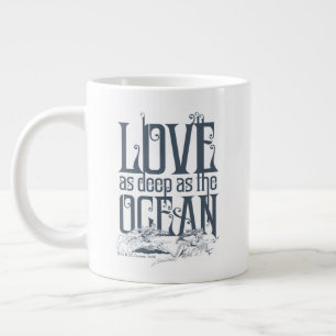 Aquaman & Mera - Kärlek lika djupt som havet Jumbo Mugg