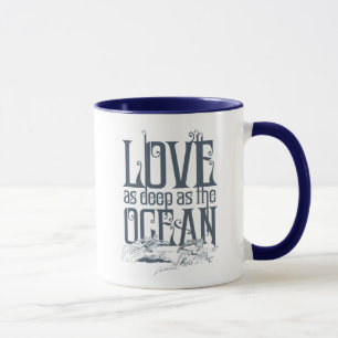 Aquaman & Mera - Kärlek lika djupt som havet Mugg