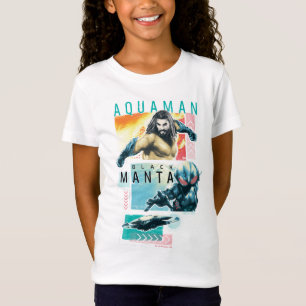 Aquaman   Modernist Aquaman & Black Manta Graphic T Shirt