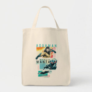 Aquaman Modernist Aquaman & Black Manta Graphic Tygkasse