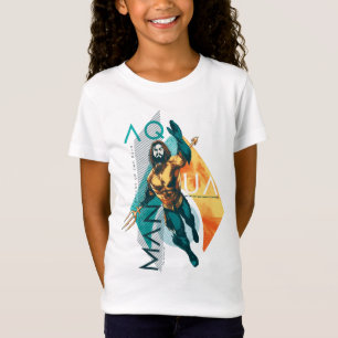 Aquaman Modernist Aquaman Collage T Shirt