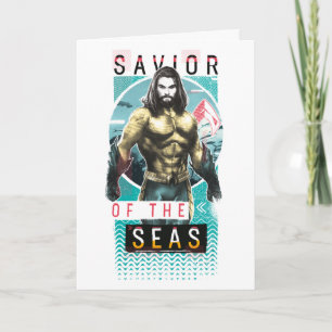 Aquaman Modernistisk grafik "Havets sjö" Kort