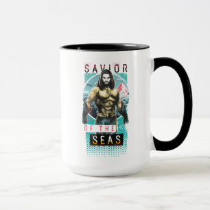 Aquaman Modernistisk grafik "Havets sjö" Mugg