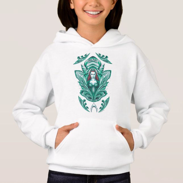 Aquaman | Ornate Mera Graphic T Shirt (Framsida)