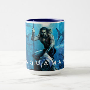 Aquaman Prince Orin Med Vatten- Djur Mugg