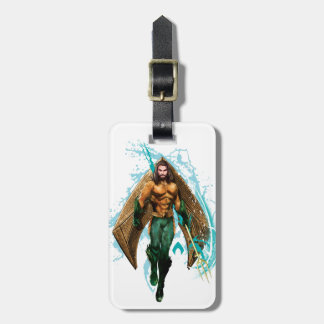 Aquaman | Prince Orin with Aquaman Logotyp Bagagebricka