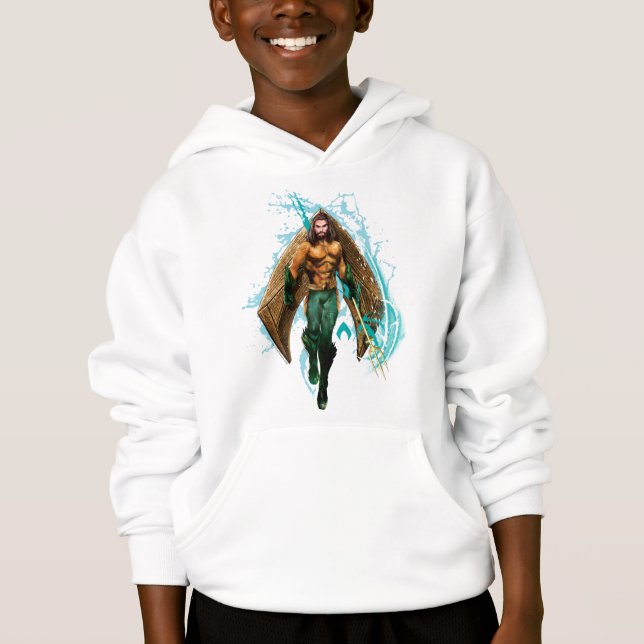 Aquaman | Prince Orin with Aquaman Logotyp T Shirt (Framsida)