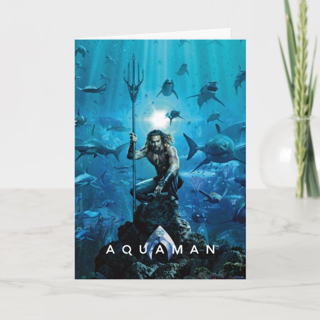 Aquaman | Prince Orin with Aquatic Animals Kort (Framsida)