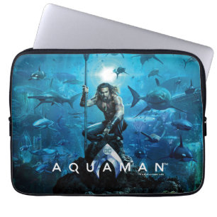 Aquaman Prince Orin with Aquatic Animals Laptop Fodral