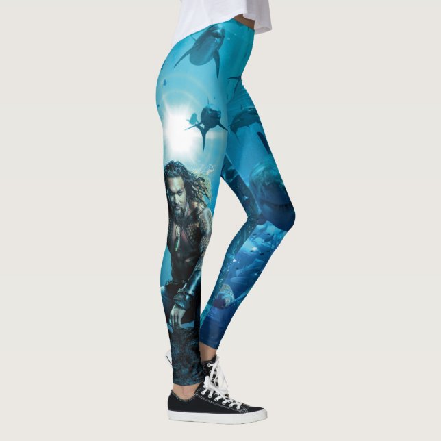Aquaman | Prince Orin with Aquatic Animals Leggings (Höger)