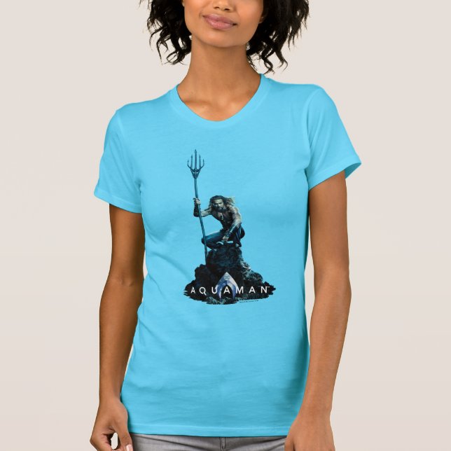Aquaman | Prince Orin with Aquatic Animals T Shirt (Framsida)