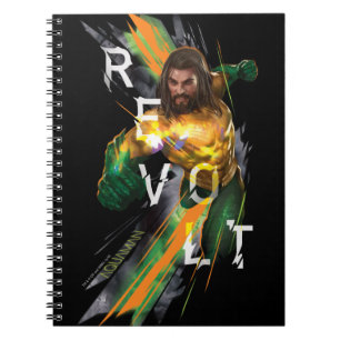 Aquaman Refrakturefferad grafik från Aquaman "Re Anteckningsbok