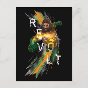 Aquaman Refrakturefferad grafik från Aquaman "Re Vykort
