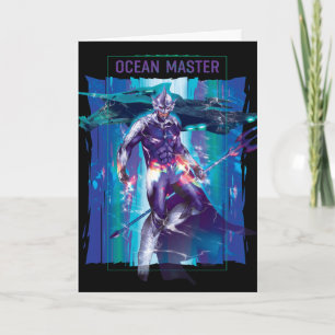 Aquaman Refrakturell bild av havets Kung-översto Kort