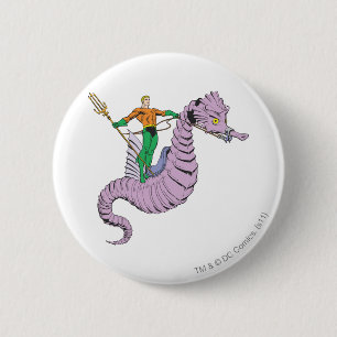 Aquaman Rides Seahorse Knapp