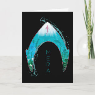 Aquaman Se genom mönstersymbol för oceangrafik Kort