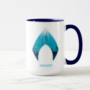 Aquaman   ser igenom det grafiska Aquaman Mugg