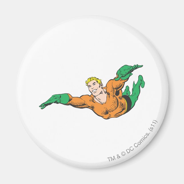 Aquaman Soars Magnet (Framsidan)