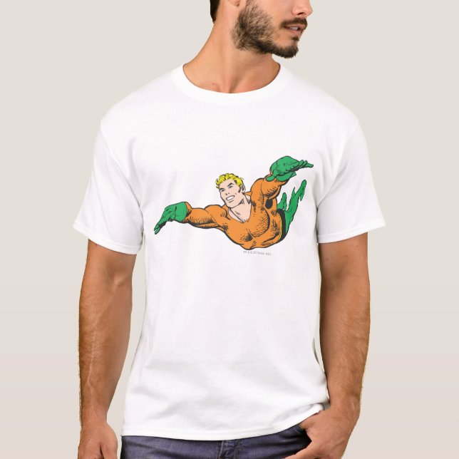 Aquaman Soars T-shirt (Framsida)