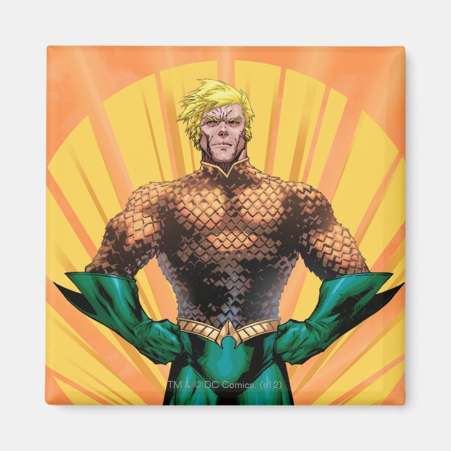 Aquaman Ständiga Magnet (Framsidan)