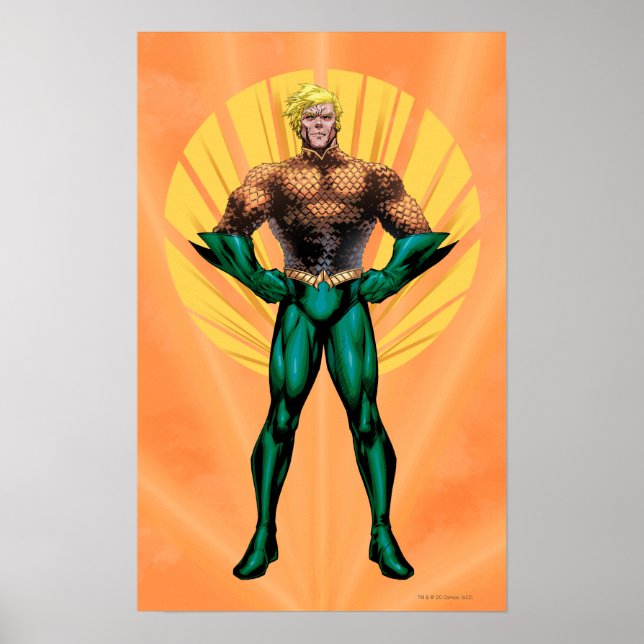 Aquaman Ständiga Poster (Framsidan)