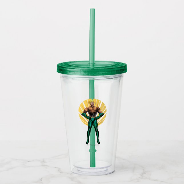 Aquaman Ständiga Take Away Mugg (Framsida)