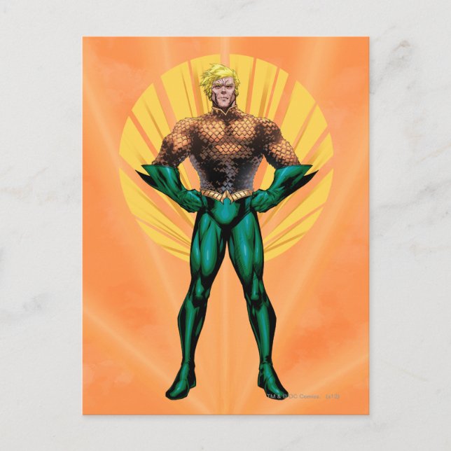 Aquaman Ständiga Vykort (Framsida)