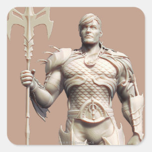 Aquaman suppleant fyrkantigt klistermärke