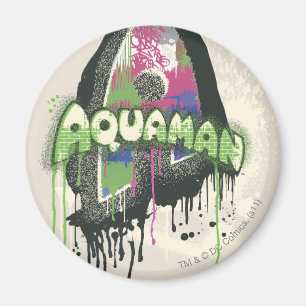 Aquaman - Twisted Oskuld Brev Magnet