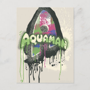 Aquaman - Twisted Oskuld Brev Vykort
