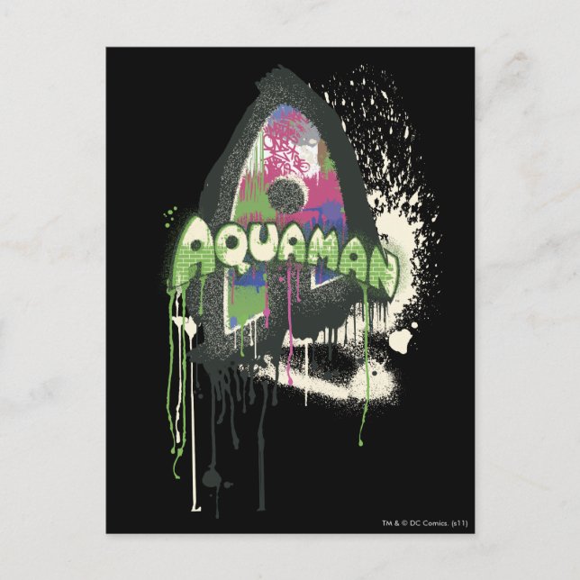 Aquaman - Twisted Oskuld Brev Vykort (Framsida)