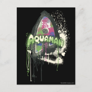 Aquaman - Twisted Oskuld Brev Vykort