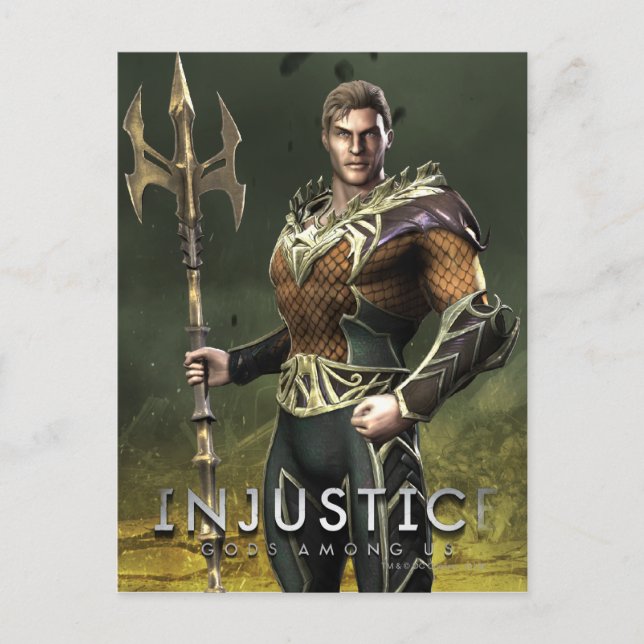 Aquaman Vykort (Framsida)