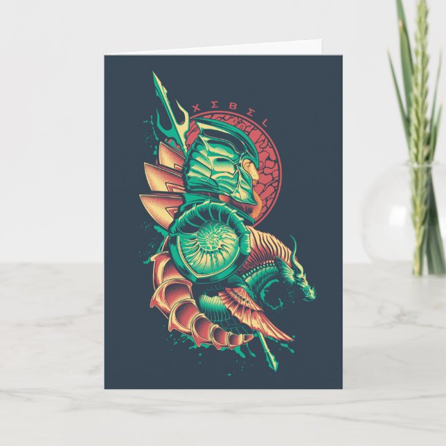 Aquaman | Xebel Kung Nereus Graphic Kort (Framsida)