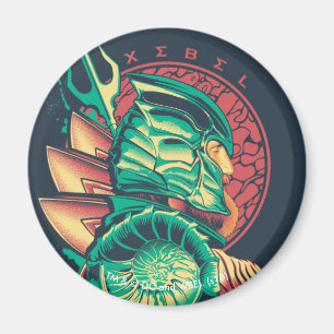 Aquaman   Xebel Kung Nereus Graphic Magnet