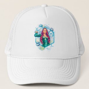 Aquaman Xebel Princess Mera Hexagonal Graphic Keps