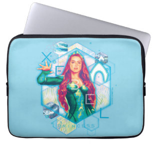 Aquaman Xebel Princess Mera Hexagonal Graphic Laptop Fodral